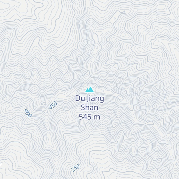 Map of Du Jiang Shan
