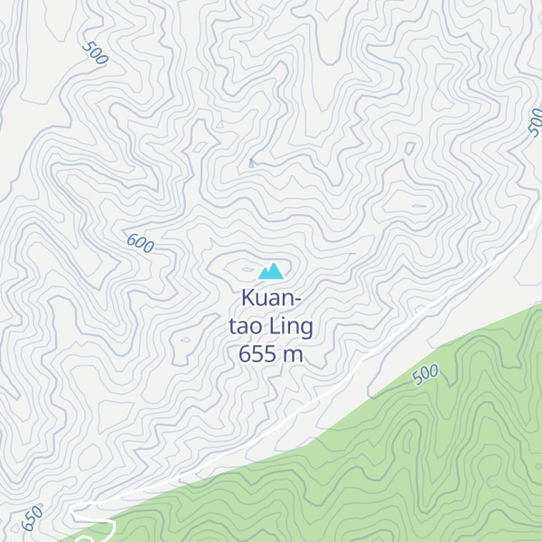 Map of Kuan-tao Ling