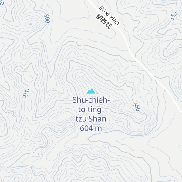 Map of Shu-chieh-to-ting-tzu Shan