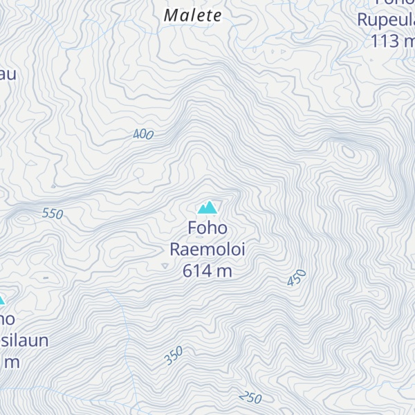 Map of Foho Raemoloi