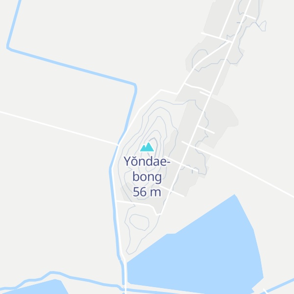 Map of Yŏndae-bong