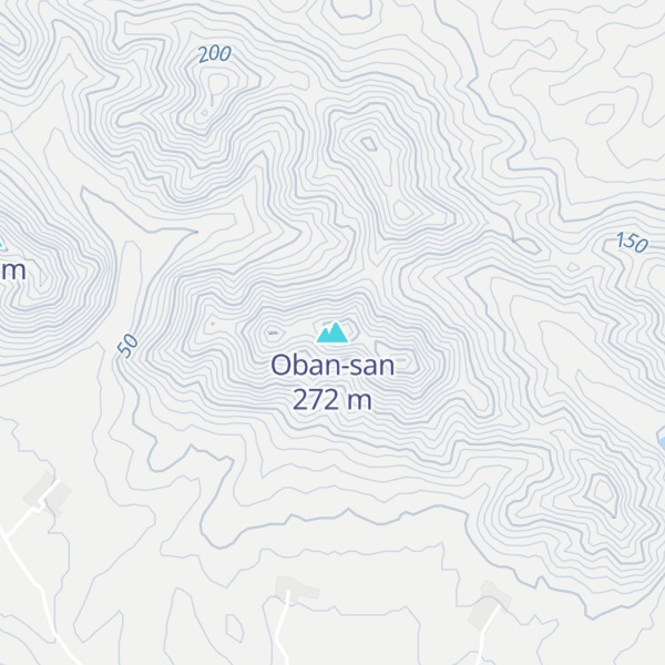 Map of Oban-san