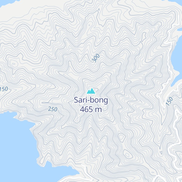Map of Sari-bong