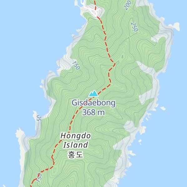 Map of Gisdaebong