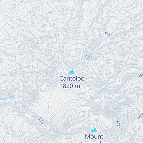 Map of Cantoloc
