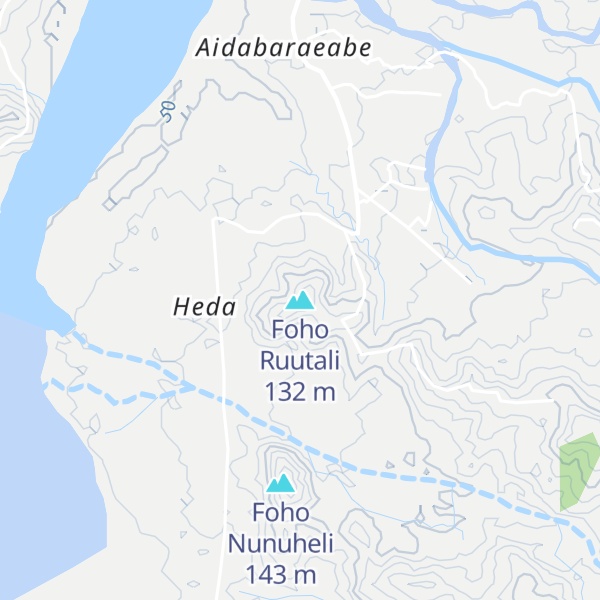 Map of Foho Ruutali