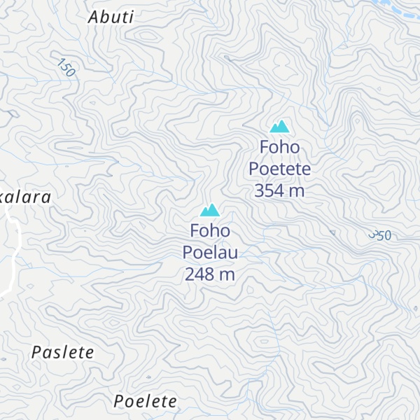 Map of Foho Poelau