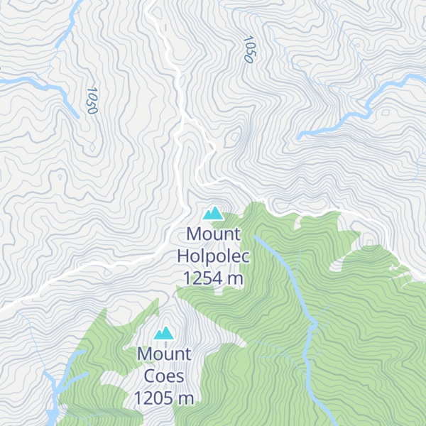 Map of Mount Holpolec