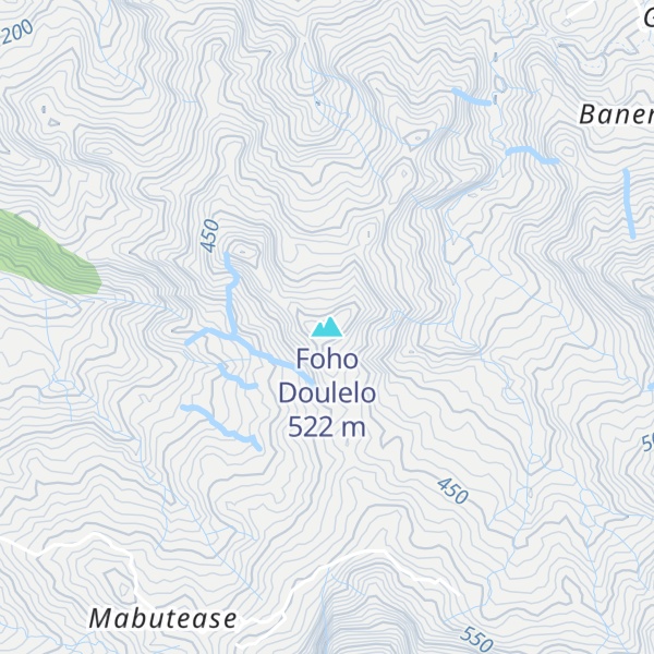 Map of Foho Doulelo