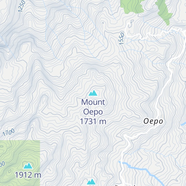Map of Mount Oepo