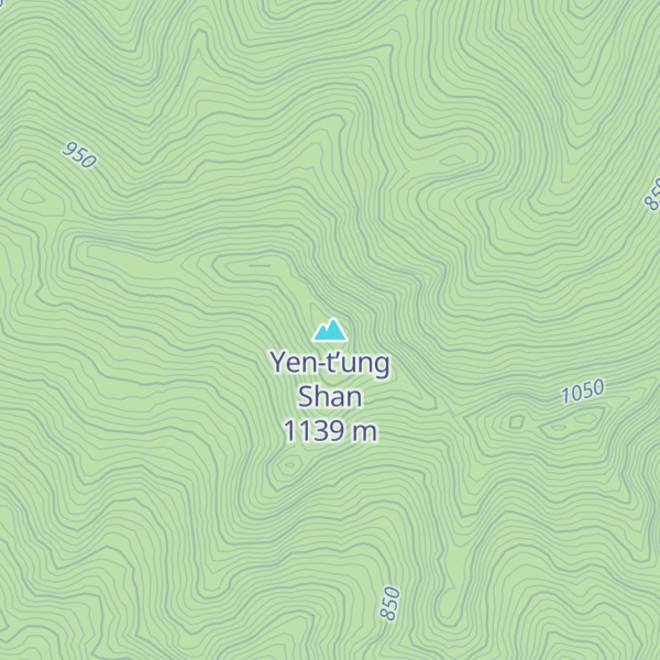 Map of Yen-t’ung Shan