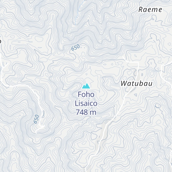 Map of Foho Lisaico