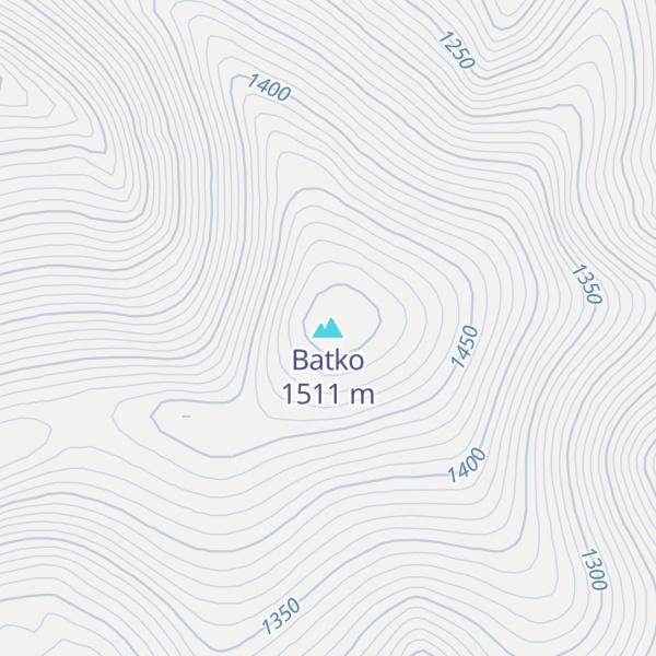 Map of Batko