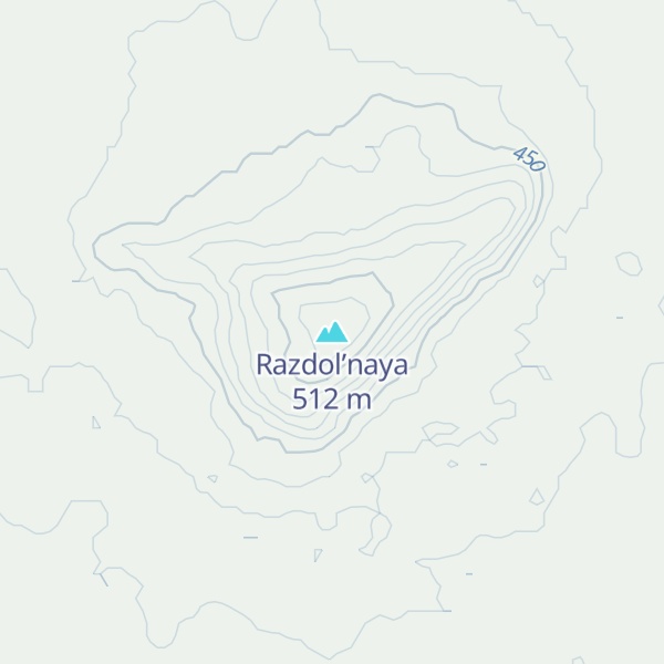 Map of Razdol’naya