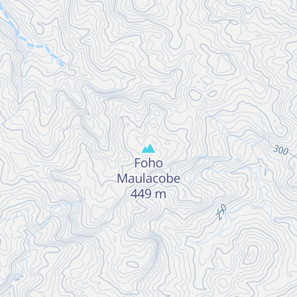 Map of Foho Maulacobe