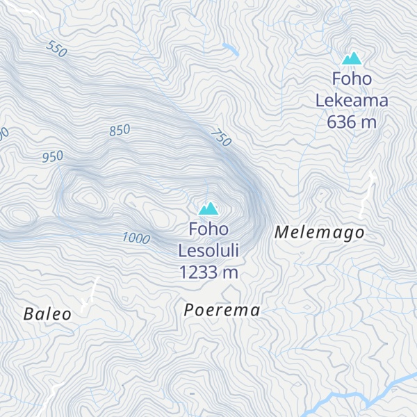 Map of Foho Lesoluli