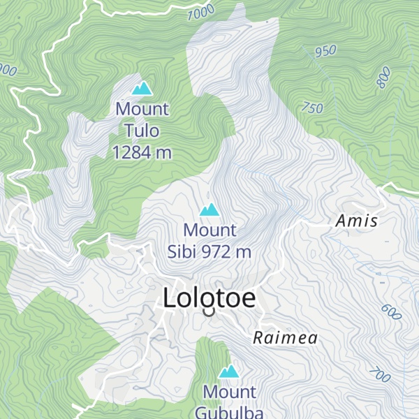 Map of Mount Sibi