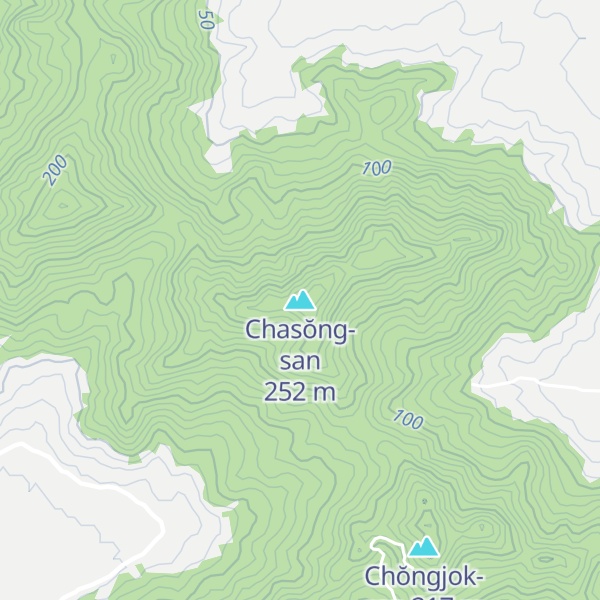 Map of Chasŏng-san