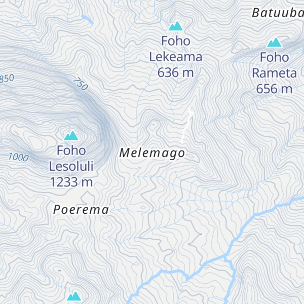 Map of Foho Melemuga
