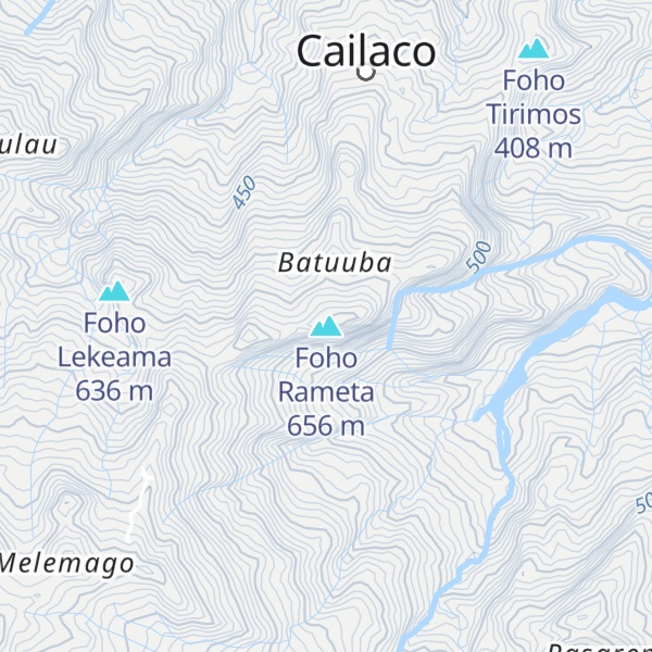 Map of Foho Rameta