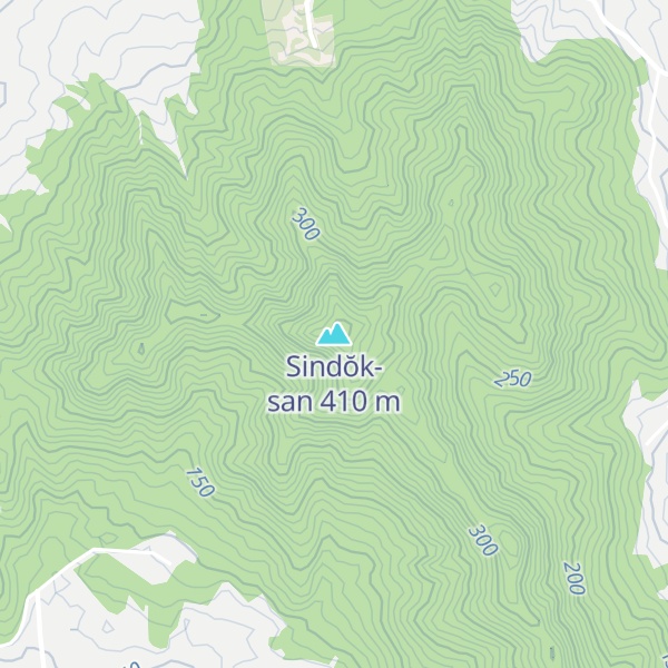 Map of Sindŏk-san