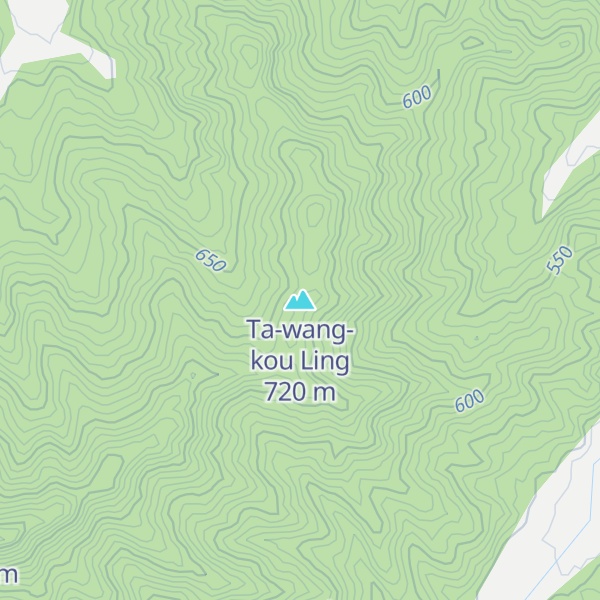 Map of Ta-wang-kou Ling
