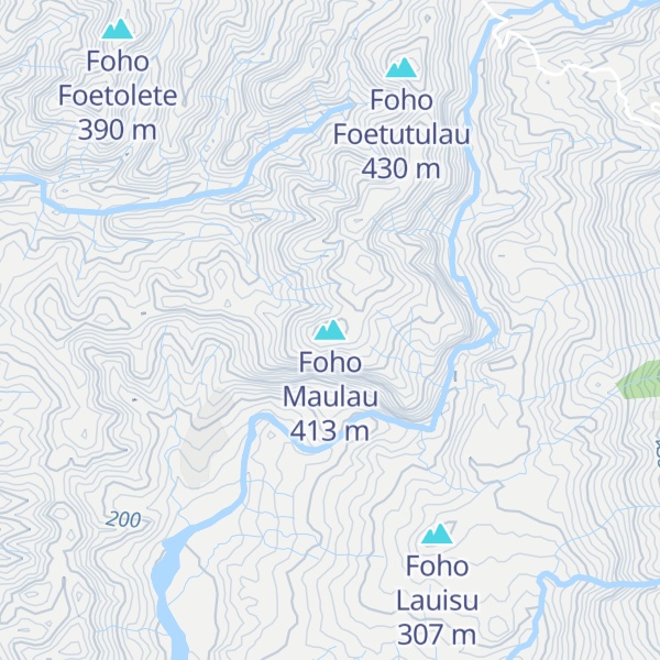 Map of Foho Maulau