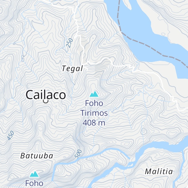 Map of Foho Tirimos