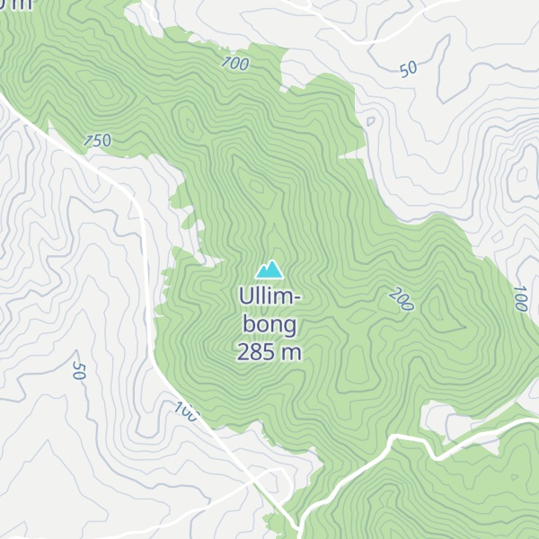 Map of Ullim-bong