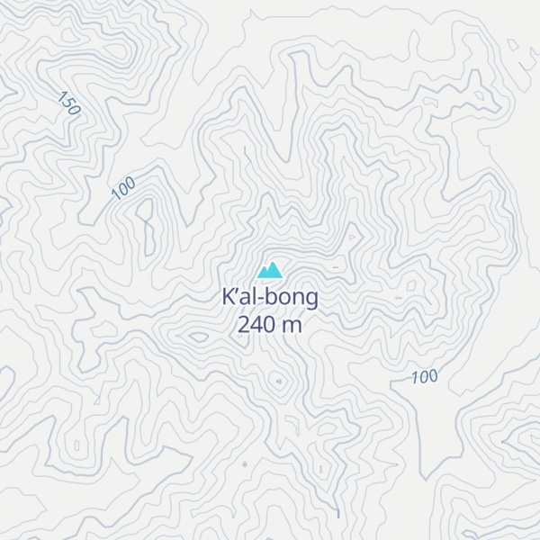 Map of K’al-bong