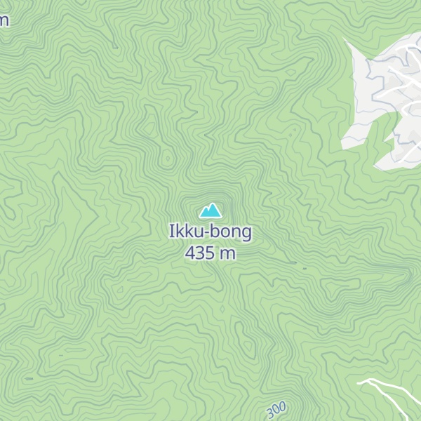 Map of Ikku-bong