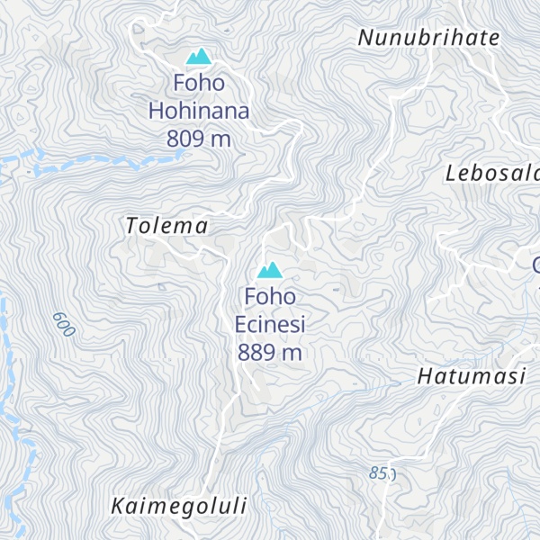Map of Foho Ecinesi