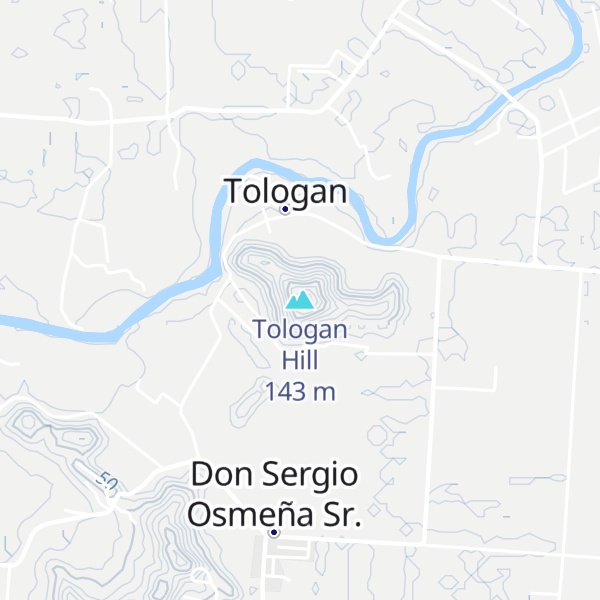 Map of Tologan Hill