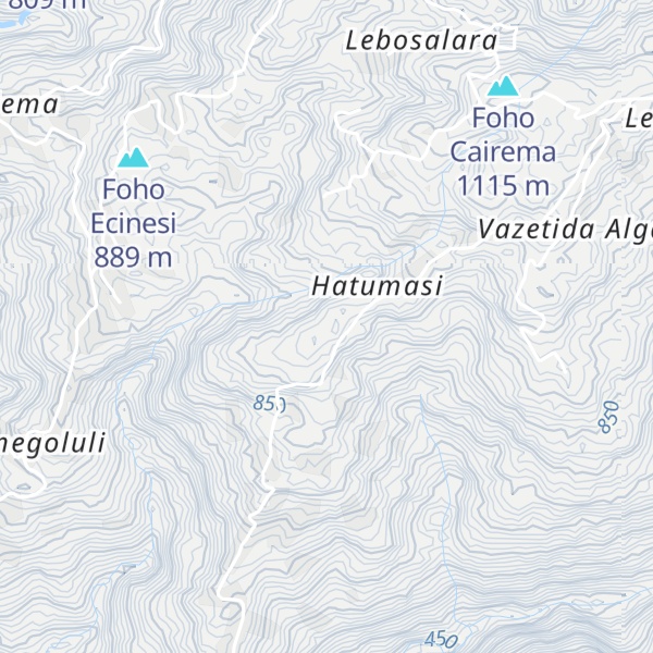 Map of Foho Airu