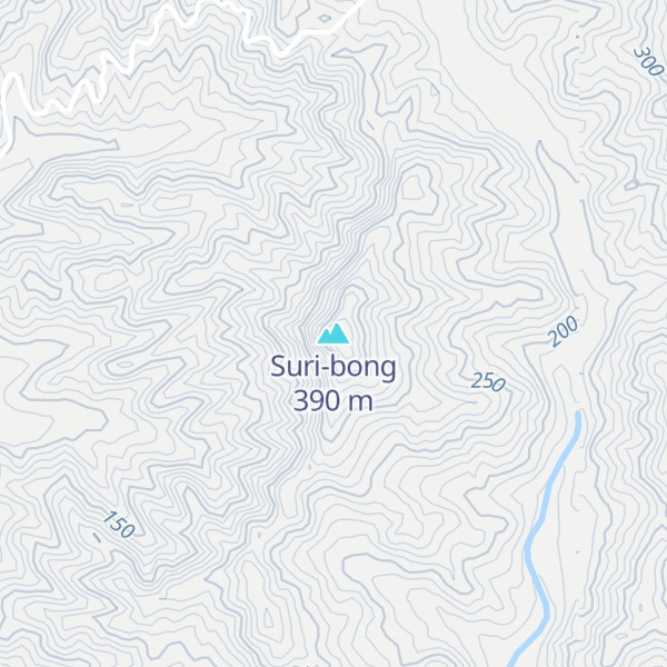 Map of Suri-bong