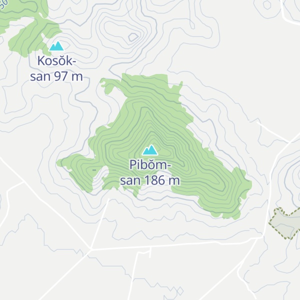 Map of Pibŏm-san