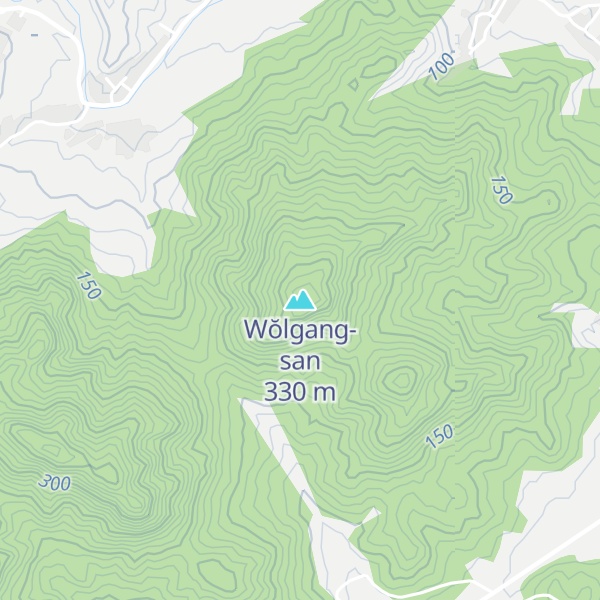 Map of Wŏlgang-san