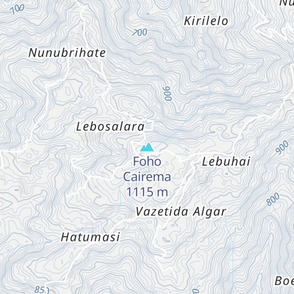 Map of Foho Cairema