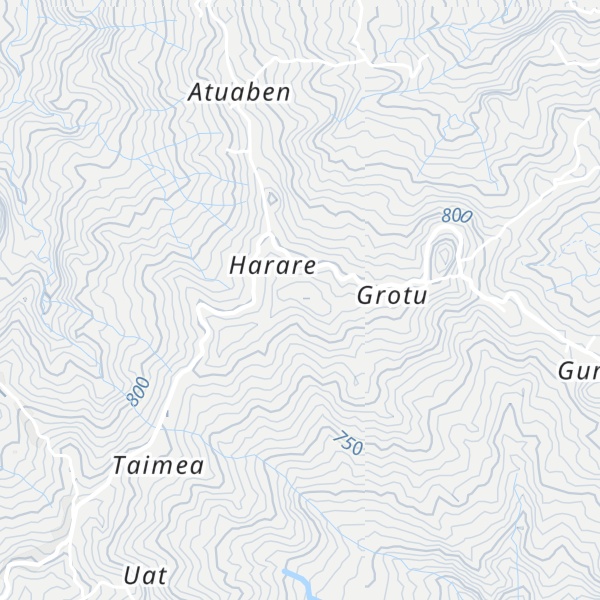Map of Mount Harare