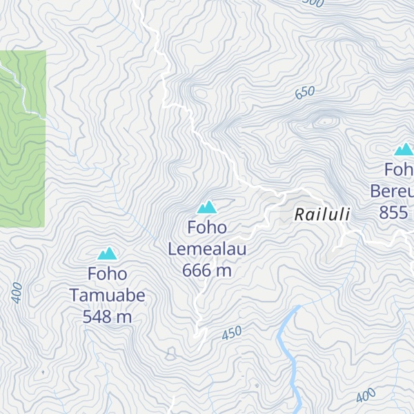 Map of Foho Lemealau