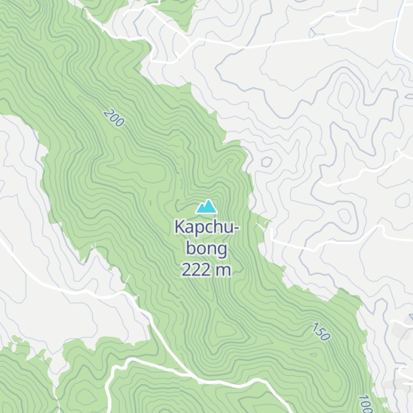 Map of Kapchu-bong