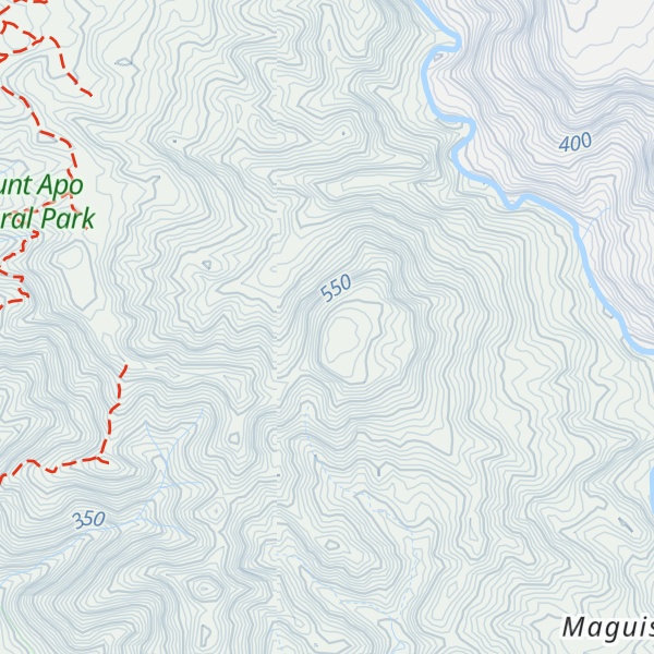 Map of Mount Ruparan