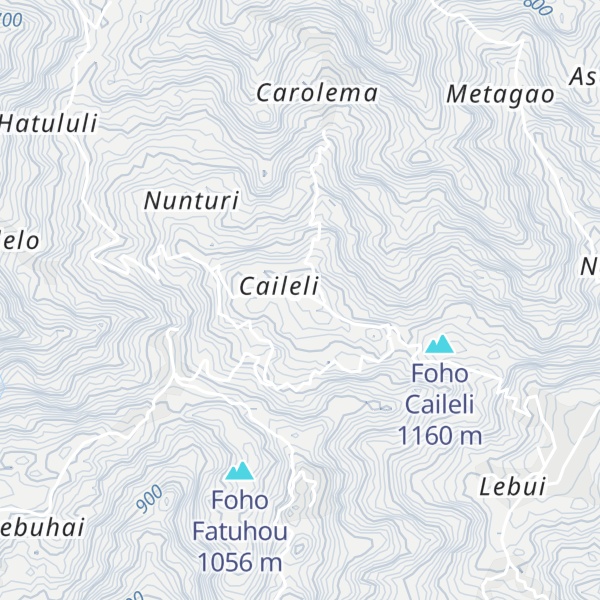 Map of Foho Cabalema