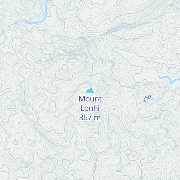 Map of Mount Lonhi