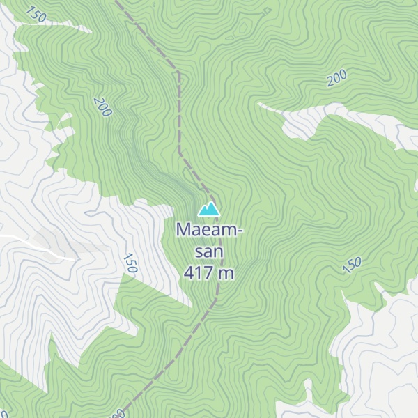 Map of Maeam-san