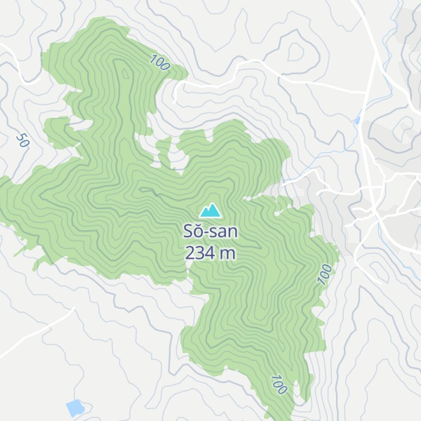 Map of Sŏ-san