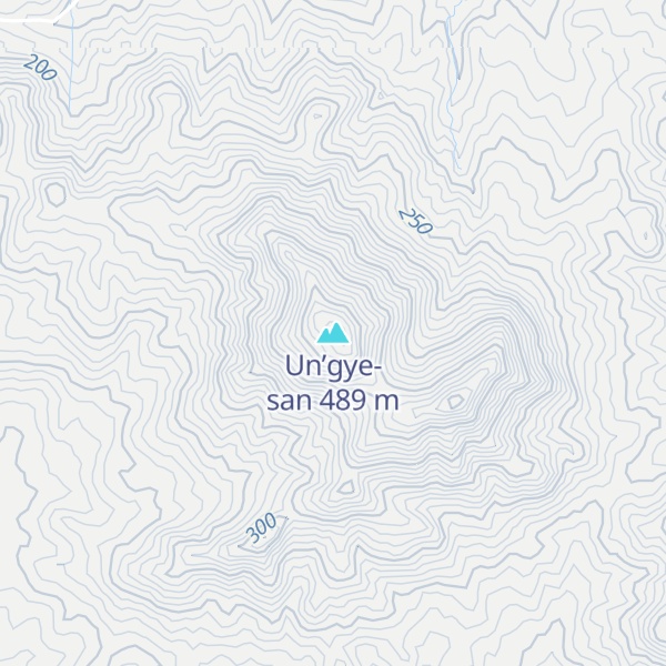 Map of Un’gye-san