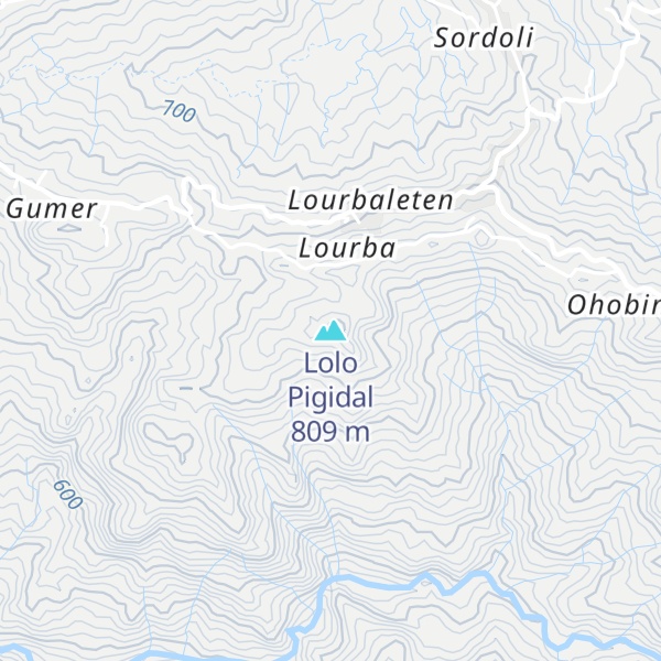 Map of Lolo Pigidal