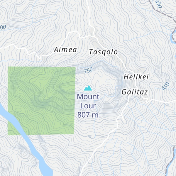 Map of Mount Lour