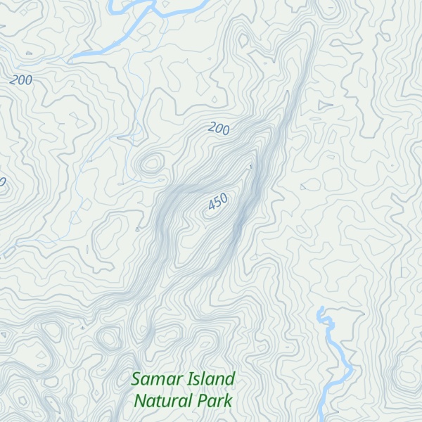 Map of Mount Bihag